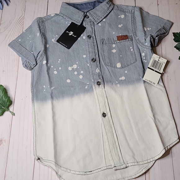 little boys denim shirt